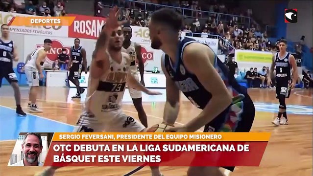 Otc debuta en la liga sudamericana de básquet este viernes