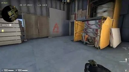 How to Smoke T Ramp on Vertigo, option 5 - CSGO