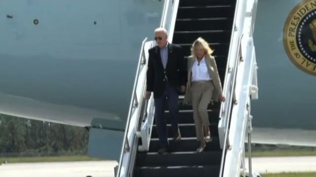 Usa, Biden arrivato in Florida per visita dopo l'uragano Ian