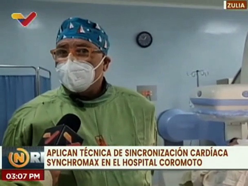 Zulia I Aplican técnica de sincronización cardíaca Synchromax en hospital Coromoto en Maracaibo