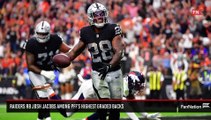 Raiders RB Josh Jacobs Among PFFs Highest Graded Backs