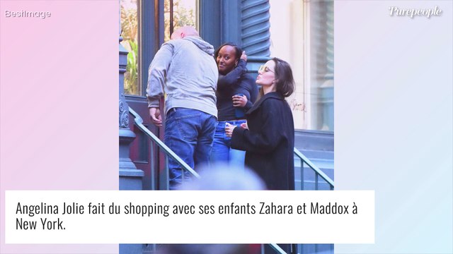 Angelina Jolie avec ses enfants : sortie complice à New York, Brad Pitt contre-attaque face aux accusations