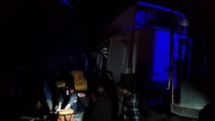 Son dakika haberi: 2 tırın çarpıştığı kazada, 3 kişi yaralandı