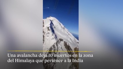 10 personas han muerto sepultados por una avalancha en el Himalaya