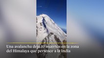 10 personas han muerto sepultados por una avalancha en el Himalaya