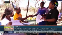 Jóvenes africanos trabajan por lograr producción agrícola en tierras dañadas por el cambio climático