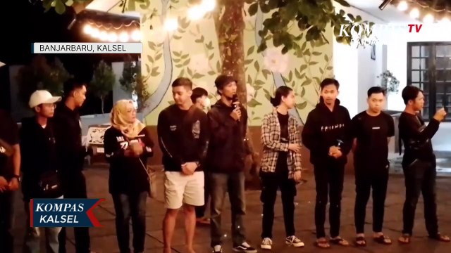 Solidaritas, Suporter Sepak Bola di Banjarbaru Renungan Malam Doakan Korban Tragedi Kanjuruhan