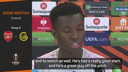Nketiah soaking up Jesus 'winning mentality'