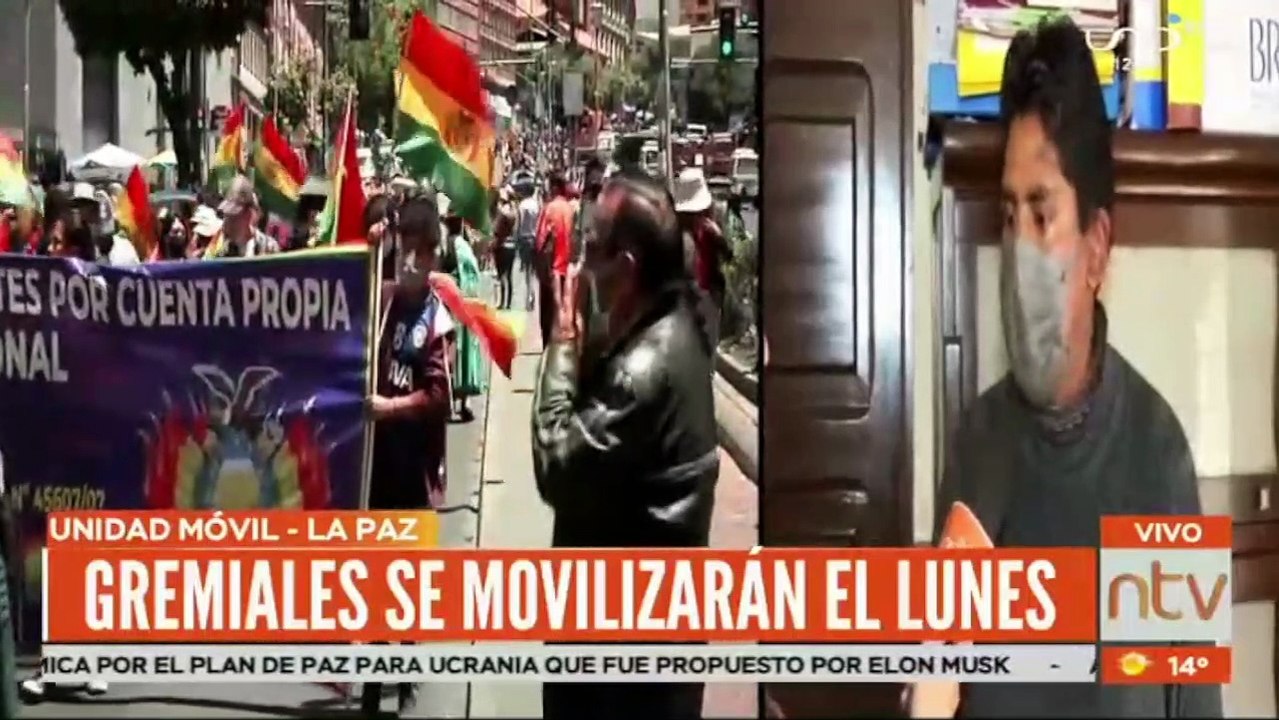 Gremiales de La Paz anuncian movilizaciones desde la próxima semana