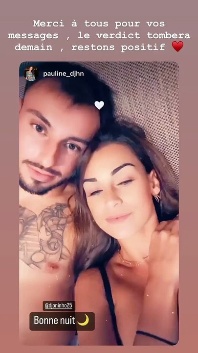 Jonathan Clauss et sa copine Pauline.