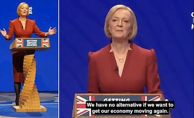 Liz Truss buys herself breathing space by urging Tories to stick with her true-blue vision of taking on 'anti-growth coalition' of Labour, unions and XR - but MPs warn she must 'knock heads together' amid civil war over 45p rate