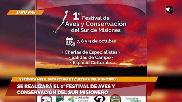 Se realizará el 1° festival de aves y conservación del sur misionero