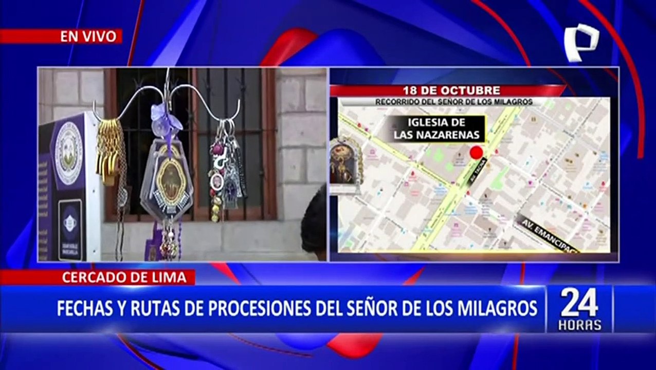 Señor de los Milagros: Conozca las fechas y rutas de las procesiones del "Cristo Morado"