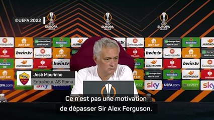 Groupe C - Mourinho pas pressé de dépasser Sir Alex Ferguson