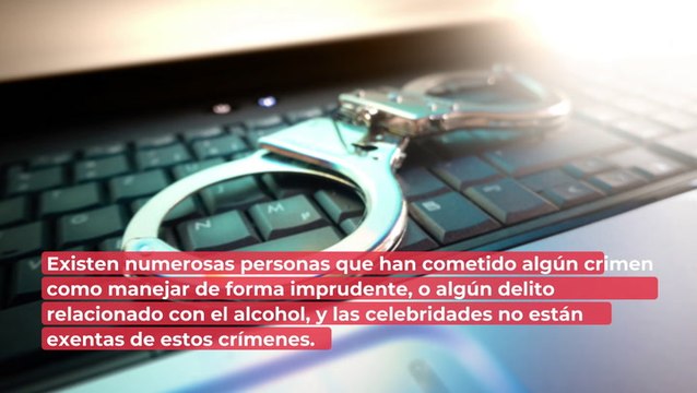 Robos, golpes, apuñalamiento, y más: Celebridades que han cometido crímenes fuertes