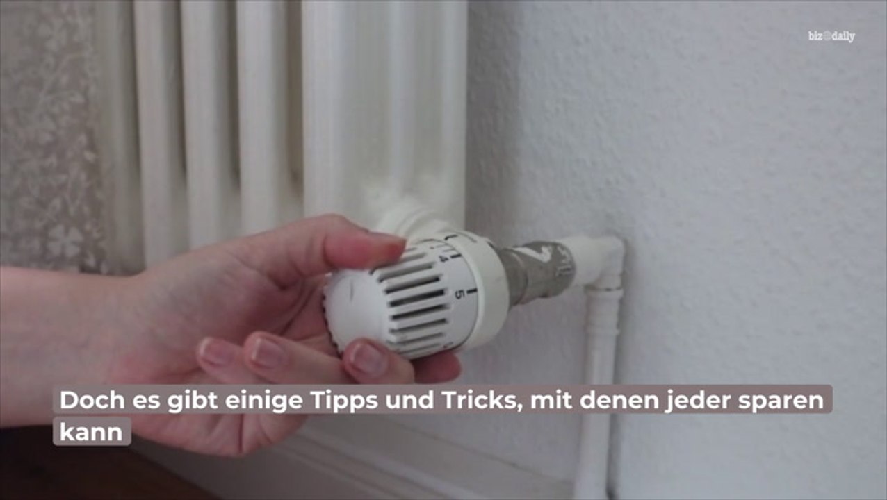 Heizkosten: Mit diesen Tricks kann jetzt JEDER sparen