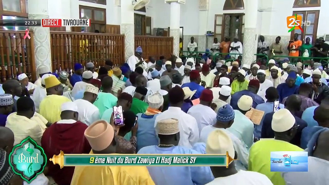 [DIRECT TIVAOUANE] BURD ZAWIYA SEYDIL HADJI MALICK SY RTA (NUIT 9) | MERCREDI 5 OCTOBRE 2022