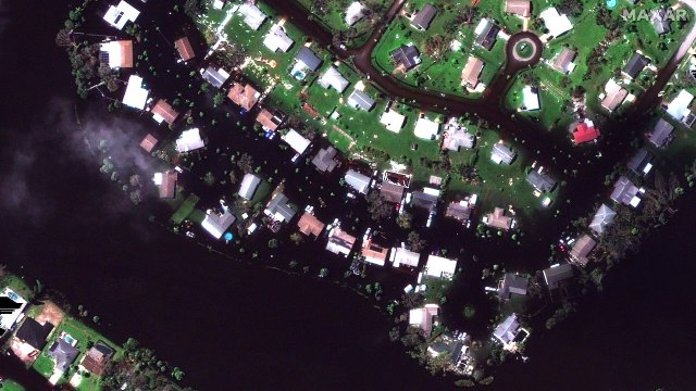 Furacão Ian deixou rastro de destruição: veja imagens captadas por satélites