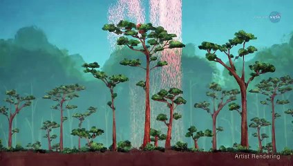 Lasers da NASA estão apontados para a Amazônia