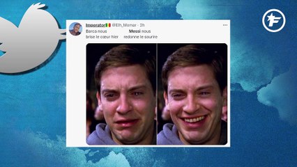 La Twittosphère en folie pour le retour du grand Messi