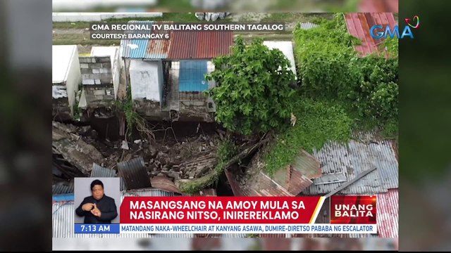 Masangsang na amoy mula sa nasirang nitso, inirereklamo | UB