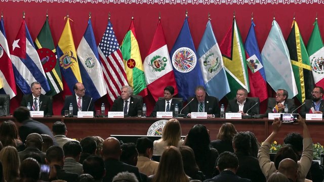 OEA inicia Assembleia Geral em Lima em tempos difíceis