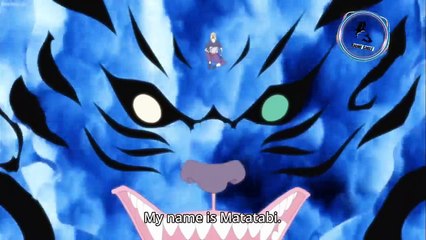 Naruto broke all seal, unleashing Max power of Nine-Tails to confront Madara and Obito at same time