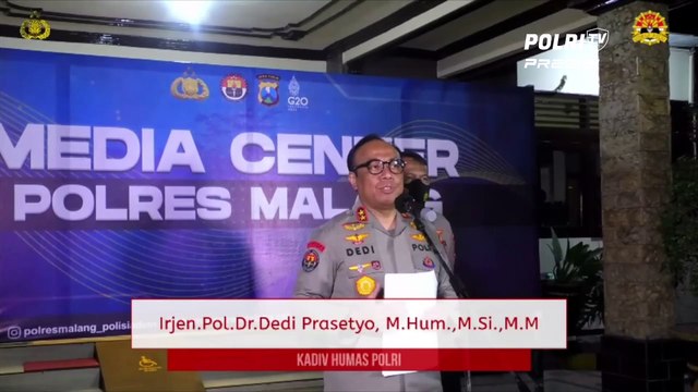 Tim Penyidik Polri Terus Usut Tragedi yang Sebabkan 125 Orang Meninggal Dunia di Kanjuruhan