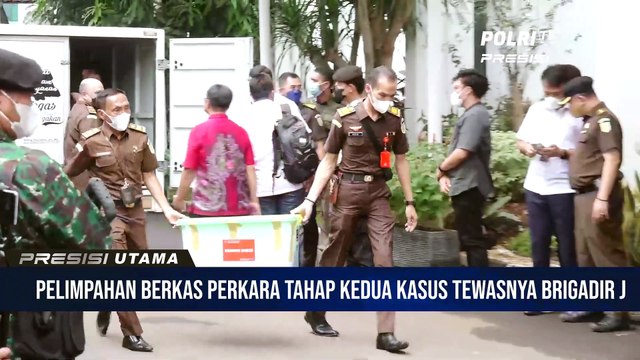 Bareskrim Polri Resmi Limpahkan Berkas Tahap 2 Ferdy Sambo CS Ke Kejaksaan Agung
