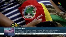 Gobierno colombiano entrega propiedad de sus tierras a comunidades indígenas
