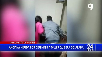 SMP: Sujeto agrede a su esposa y a una anciana que intentó defenderla