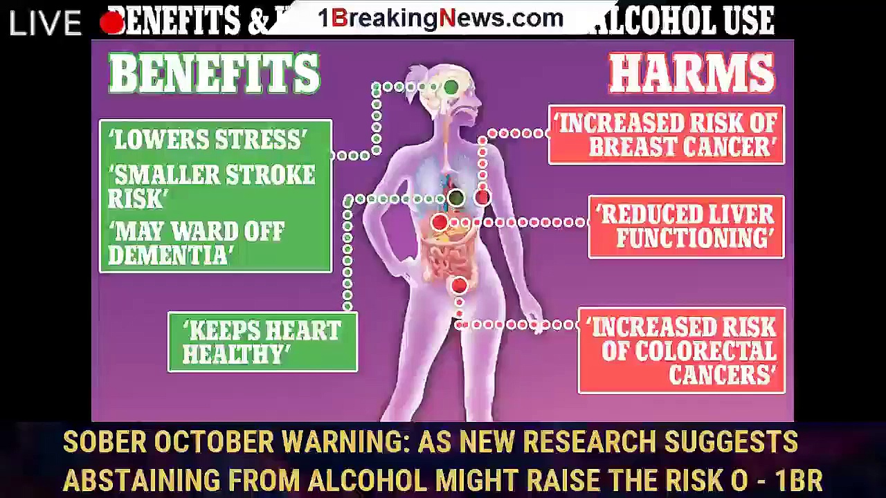 Sober October warning: As new research suggests abstaining from alcohol might RAISE the risk o – 1br