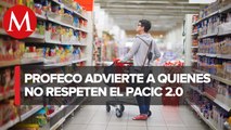 Retirarán consideraciones especiales si se incumple acuerdo contra inflación: Profeco