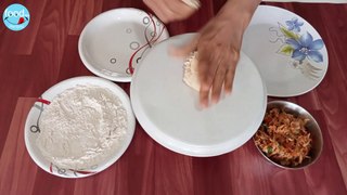 गाजर मूली का पराठा। Stuffed Gajar Mooli Paratha