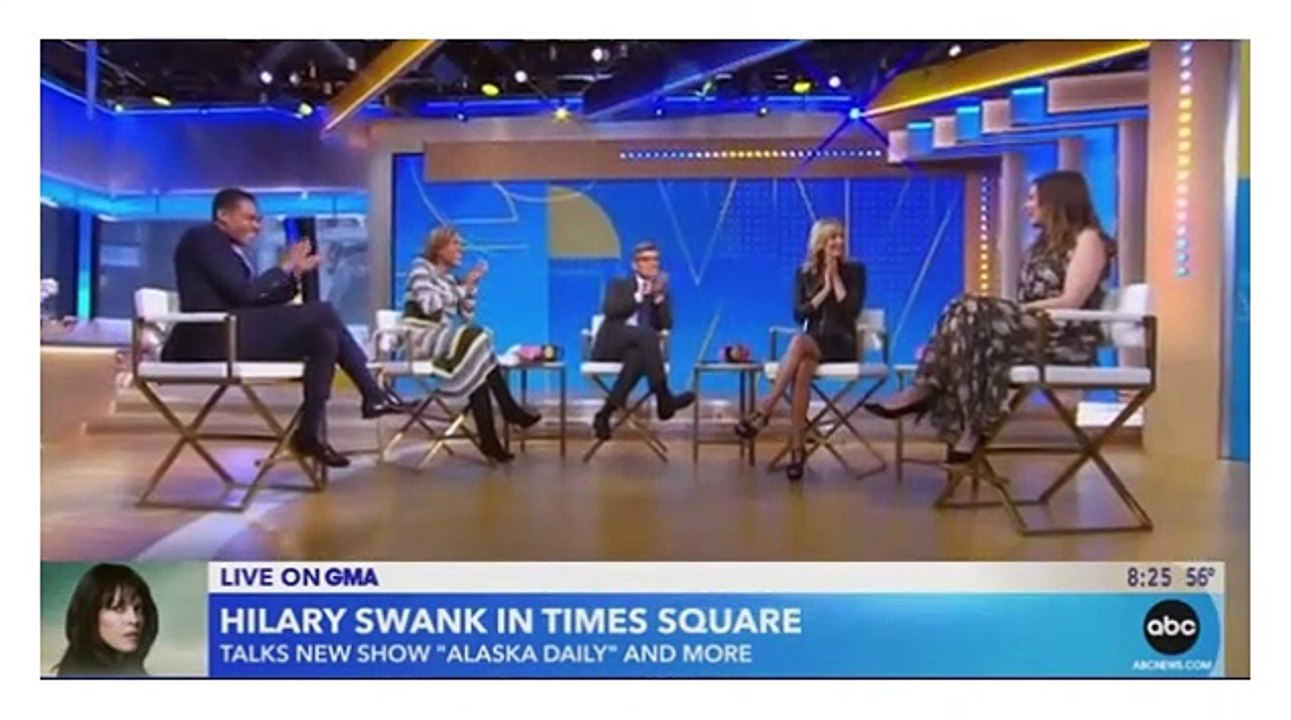 She's having twins! Hilary Swank reveals she is expecting