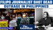 Philippines: Outrage after journalist Percival Mabasa shot dead, probe launched | Oneindia News