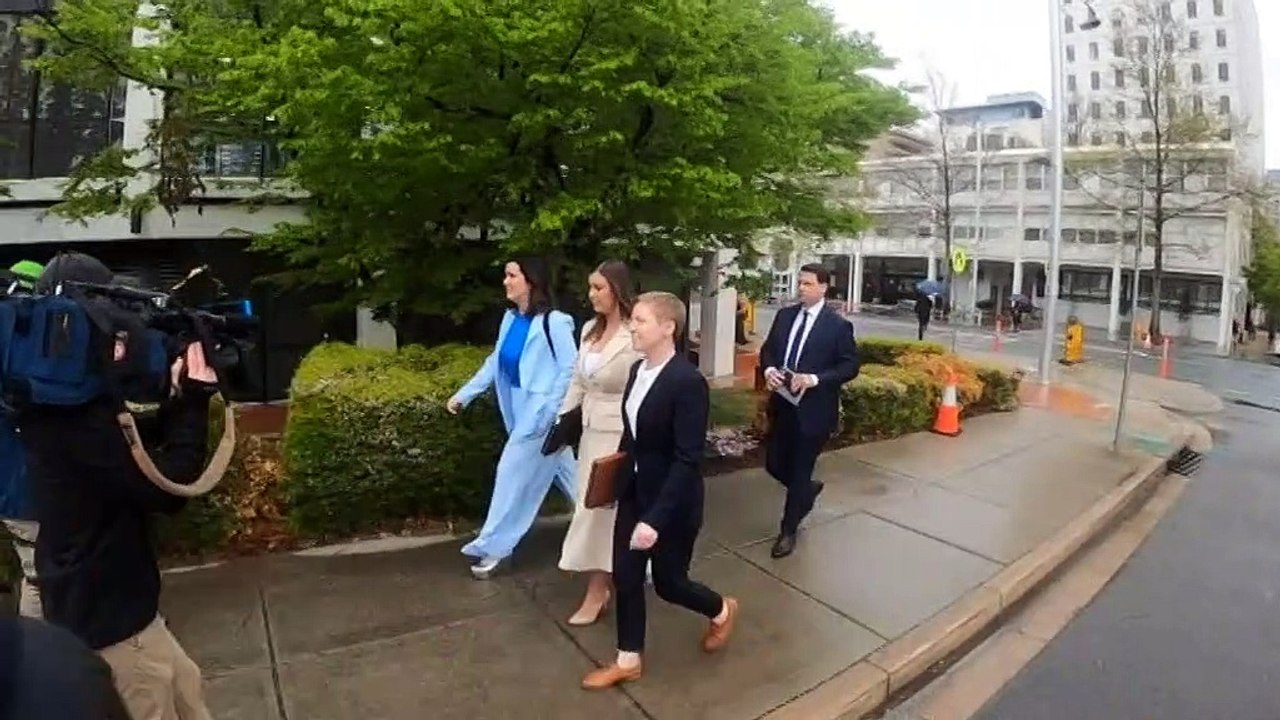 Brittany Higgins brought to tears in Bruce Lehrmann trial