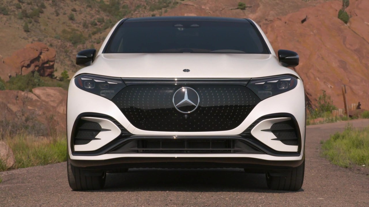 Der neue Mercedes-Benz EQS SUV - das Exterieurdesign
