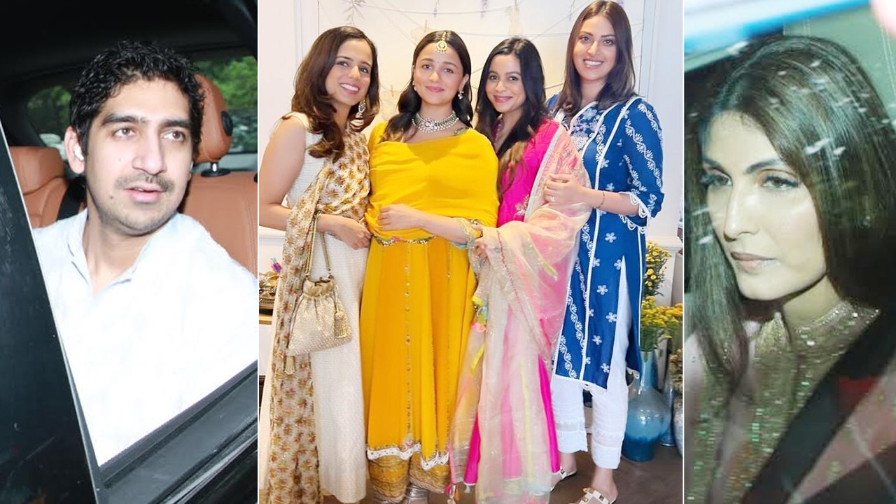 आलिया भट्ट की गोदभराई की रस्म में शामिल हुए परिवार और करीबी लोग