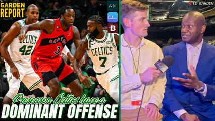 Why is Celtics Offense DOMINATING in Preseason?