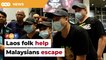 Laos folk dig tunnel, help Malaysians escape from syndicate