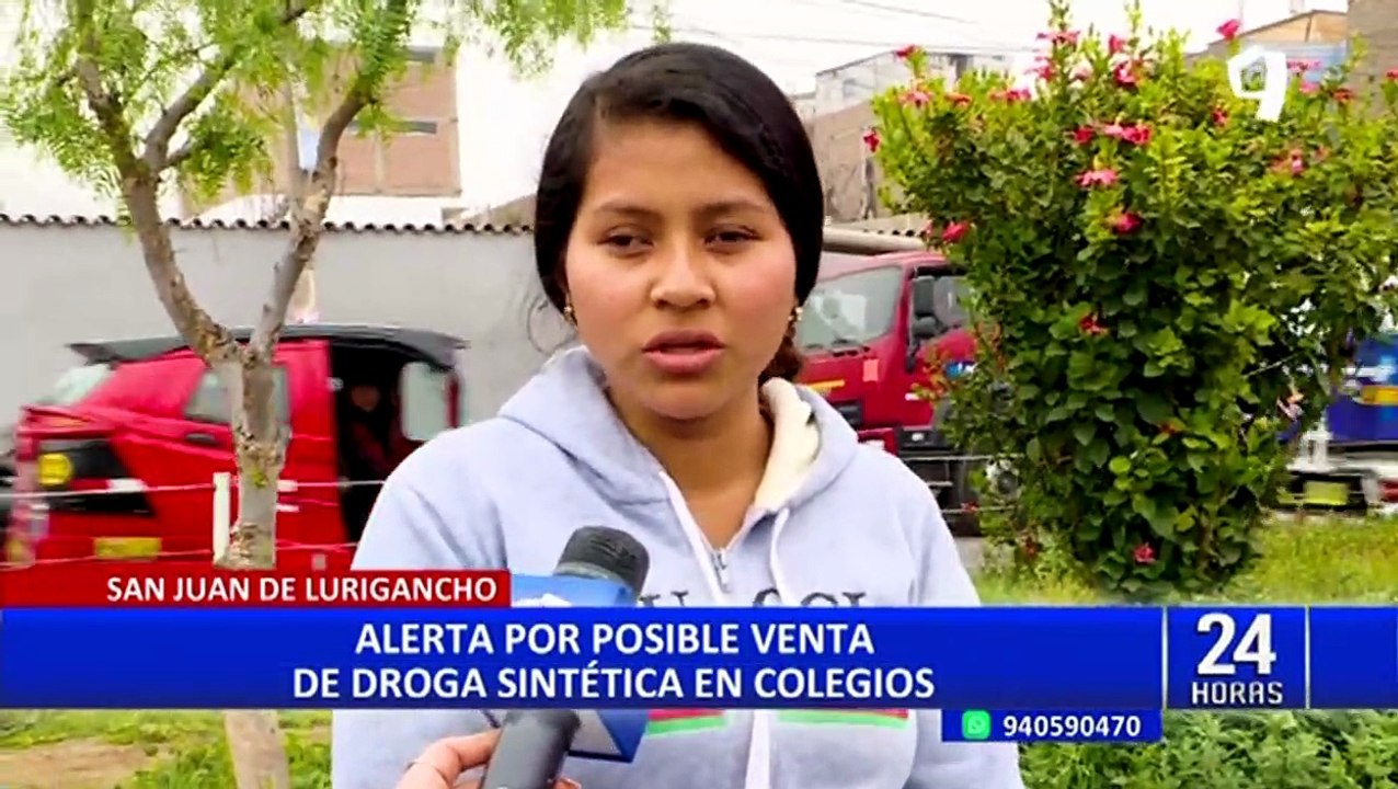 SJL: PNP alerta a padres por venta de drogas en forma de dibujos animados a escolares