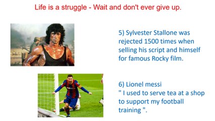 Life is a struggle - Wait and don't ever give up | Daily Mirror