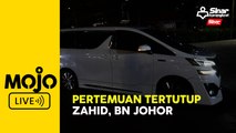 Zahid jumpa 40 ADUN BN di kediaman rasmi MB Johor