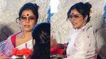 Kajol Sindur Khela Durga Puja Full Video Viral, Sister Tanisha Dance करते | Boldsky *Entertainment