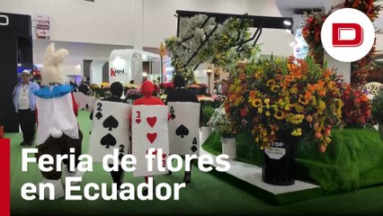 Inicia ExploFlor, la mayor feria de flores de Ecuador