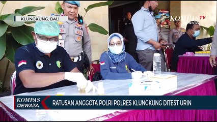 Tes Urine Polisi Jelang G20