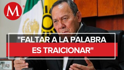 Zambrano lamenta aval de dos senadores del PRD a plan militar