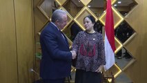 TBMM Başkanı Şentop, Endonezya Temsilciler Meclisi Başkanı Maharani ile görüştü