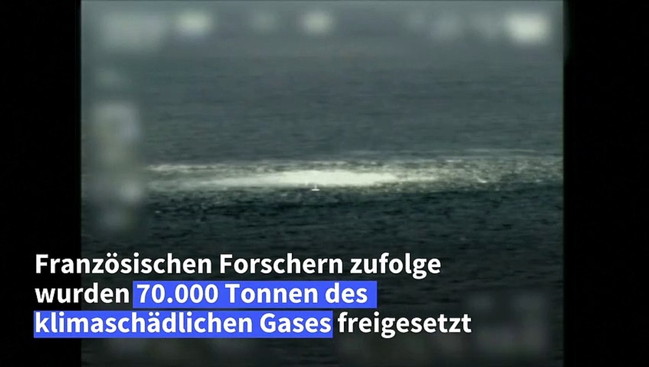 Nord Stream: Methan-Austritt offenbar geringer als befürchtet